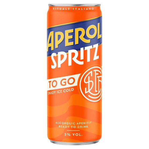 APEROL SPRITZ READY TO DRINK CAN 12x250ML