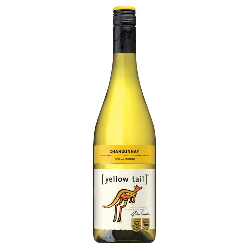 YELLOW TAIL CHARDONNAY WHITE WINE BOTTLE 1x75CL PMP &Acirc;&pound;8.49