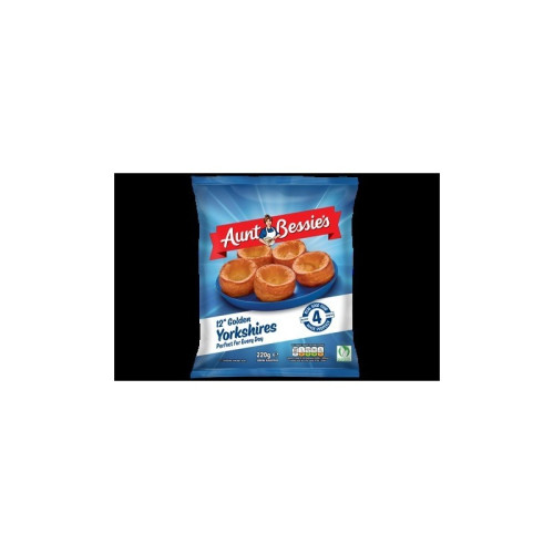 AUNT BESSIE GOLDEN YORKSHIRE PUDDING 12 PACK 12x220G