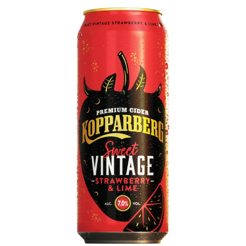 KOPPARBERG VINTAGE STRAWBERRY & LIME CIDER CAN 8x500ML
