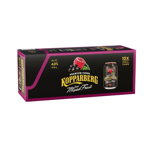 KOPPARBERG MIXED FRUIT CIDER CAN 10x330ML