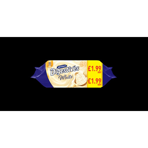 MCVITIES WHITE DIGESTIVES BISCUIT 12x232G PMP &Acirc;&pound;1.99