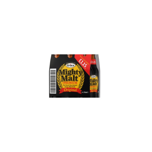 GRACE MIGHTY MALT 6 PACK BOTTLE 4x330ML PMP &Acirc;&pound;1.15