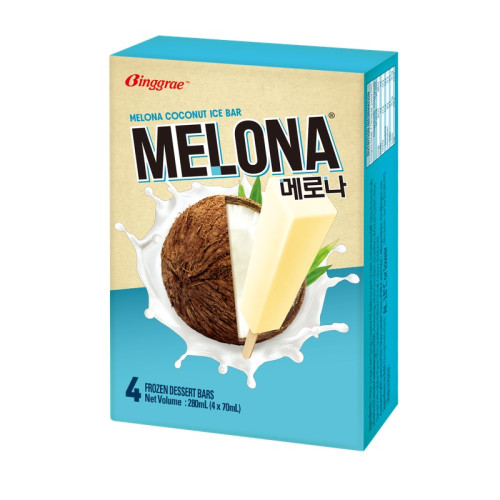 MELONA COCONUT FLAVOUR 4 PACK ICE STICK 12x70ML