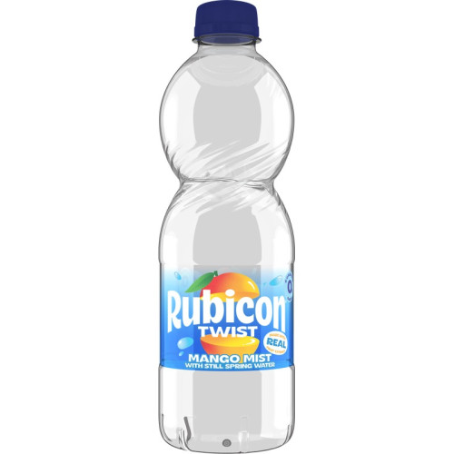 RUBICON TWIST STILL MANGO MIST BOTTLE 12x500ML