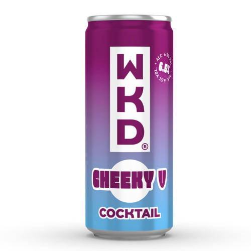 WKD CHEEKY V COCKTAIL READY TO DRINK CAN 12x330ML