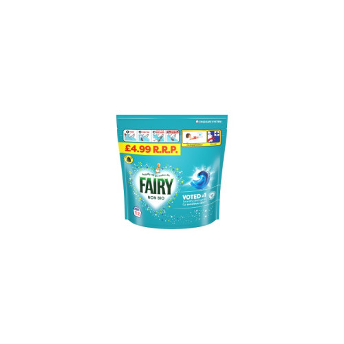FAIRY NON BIO WASHING CAPSULES PODS 5x12s PMP &Acirc;&pound;4.99