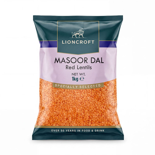 LIONCROFT RED LENTILS SPLIT 10x1KG