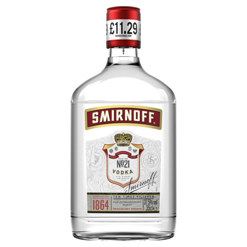 SMIRNOFF RED VODKA BOTTLE 24x35CL PMP &Acirc;&pound;11.29