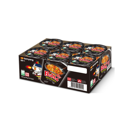 SAMYANG BULDAK HOT CHICKEN RAMEN CUP 6x70G