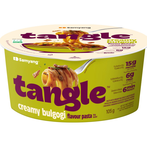 SAMYANG TANGLE BULGOGI AFREDO PASTA BOWL 6x105G