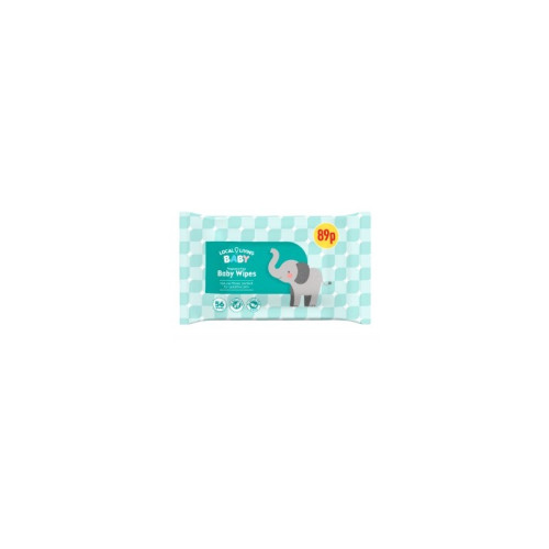 LOCAL LIVING FRAGRANCE FREE BABY WIPES 12x56s PMP &Acirc;&pound;0.89