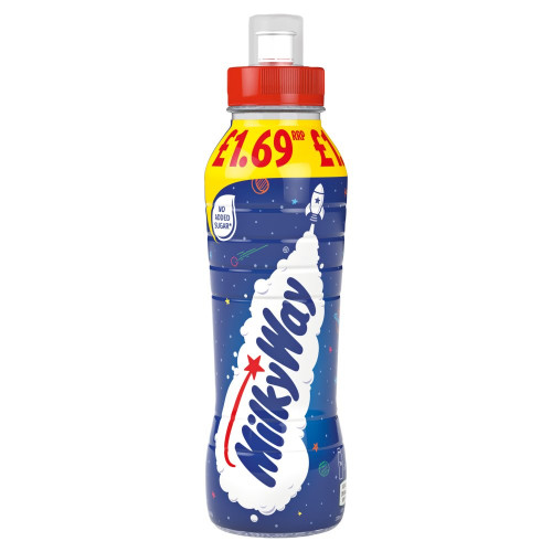 MILKY WAY MILKSHAKE CHOCOLATE BOTTLE 8x350ML PMP &Acirc;&pound;1.69