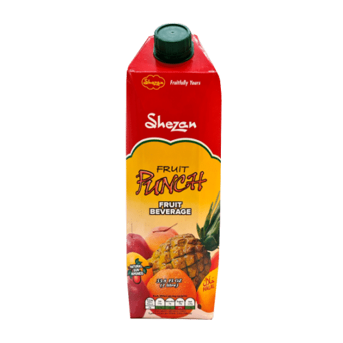 SHEZAN JUICE FRUIT PUNCH CARTON 12x1L PMP &Acirc;&pound;1.69
