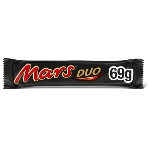 MARS MILK CHOCOLATE DUO BAR 24x69G