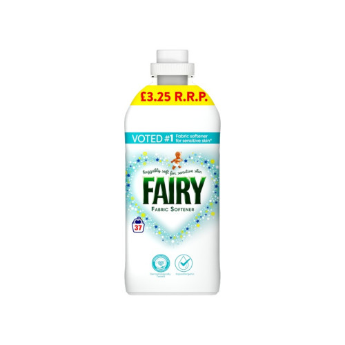 FAIRY FABRIC CONDITIONER 37 WASHES 8x1.15L PMP &Acirc;&pound;3.25
