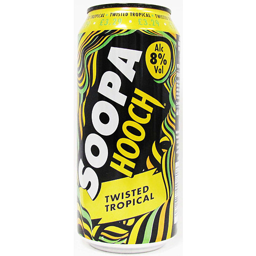 SOOPA TWISTED TROPICAL READY TO DRINK CAN 8x440ML PMP &Acirc;&pound;3.29