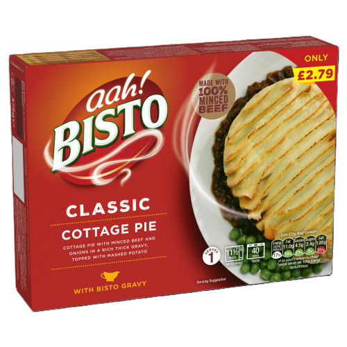 BISTO CLASSIC COTTAGE PIE 1x375G PMP &Acirc;&pound;2.79