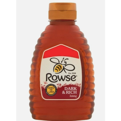 ROWSE DARK & RICH HONEY SQUEEZY 6x340G PMP &Acirc;&pound;2.99