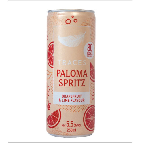 TRACES PALOMA SPRITZ READY TO DRINK CAN 12x250ML