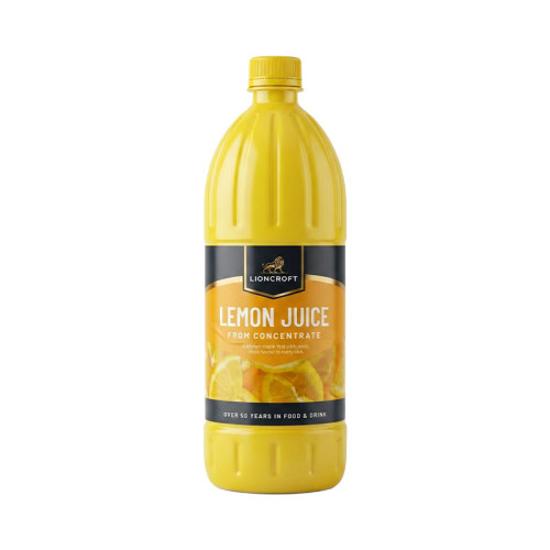LIONCROFT LEMON JUICE 6x1L