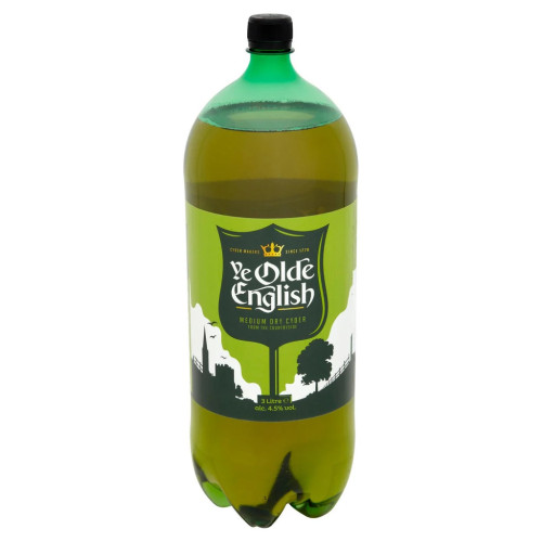 OLDE ENGLISH CIDER BOTTLE 4x3L PMP &Acirc;&pound;5.99