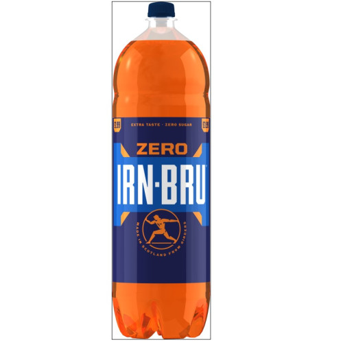 IRN BRU ZERO BOTTLE 6x2L PMP &Acirc;&pound;1.99