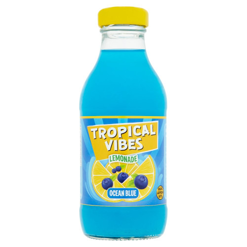 TROPICAL VIBES LEMONADE OCEAN BLUE BOTTLE 12x300ML PMP &Acirc;&pound;1.00