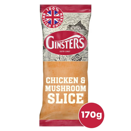 GINSTERS CREAMY CHICKEN SLICE 1x136G
