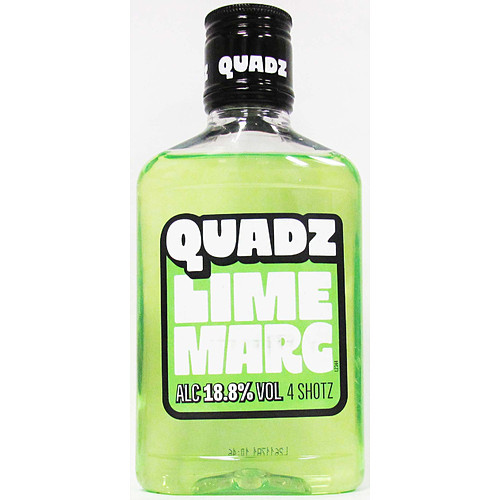 QUADZ LIME MARG READY TO DRINK BOTTLE 12x20CL