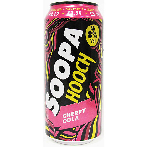 SOOPA CHERRY COLA READY TO DRINK CAN 8x440ML PMP &Acirc;&pound;3.29