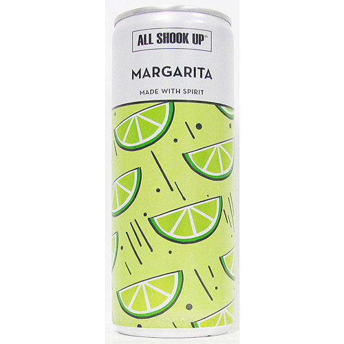 ALL SHOOK UP MARGARITA READY TO DRINK CAN 12x250ML PMP &Acirc;&pound;1.39
