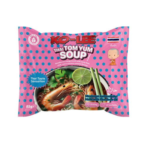 KO-LEE THAI SENSATION TOM YUM SOUP NOODLES 22x85G