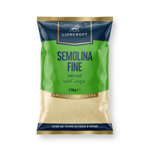 LIONCROFT SEMOLINA FINE 6x1.5KG