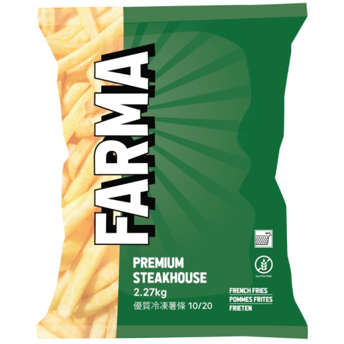 FARMA PREMIUM STEAKHOUSE FRENCH FRIES 18/20MM 1x2.27KG