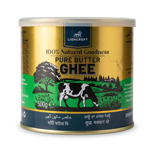LIONCROFT PURE BUTTER GHEE 1x500G