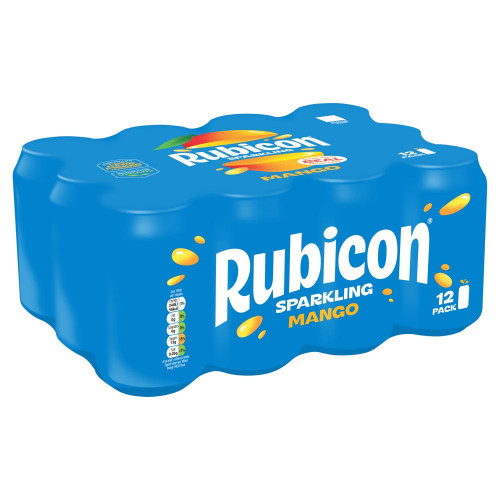 RUBICON MANGO SPARKLING CAN 2x12x330ML