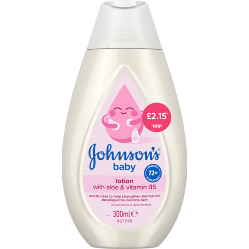 JOHNSONS BABY LOTION 6x300ML PMP &Acirc;&pound;2.15