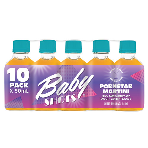 BABY SHOTS PORNSTAR MARTINI READY TO DRINK BOTTLE 12x10x5CL