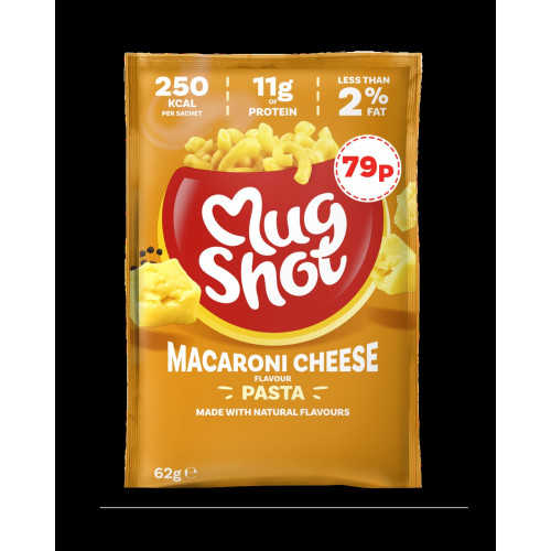 MUG SHOT MACARONI CHEESE PASTA 10x60G PMP &Acirc;&pound;0.79