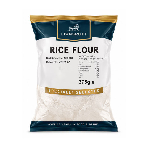 LIONCROFT RICE FLOUR 20x375G
