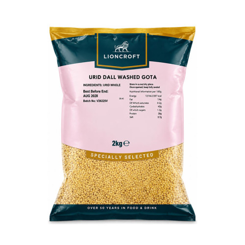 LIONCROFT URID DALL WASHED GOTA 6x2KG