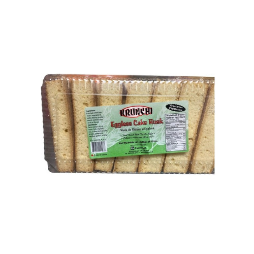 KRUNCH EGGLESS CAKE RUSK 1x550G PMP &Acirc;&pound;3.49