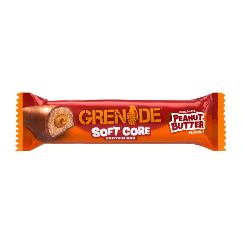 GRENADE SOFT CORE PEANUT BUTTER PROTEIN BAR 12x50G