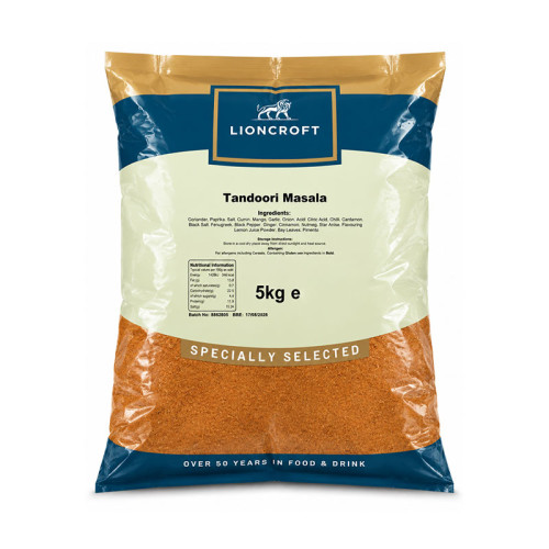 LIONCROFT TANDOORI MASALA 1x5KG