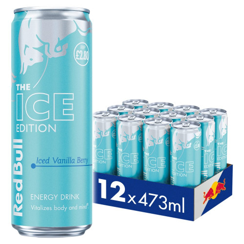 RED BULL ICE EDITION CAN 12x473ML PMP &Acirc;&pound;2.80