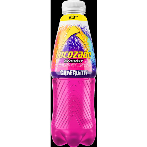 LUCOZADE ENERGY GRAFRUTTI BOTTLE 12x900ML PMP &Acirc;&pound;2.00