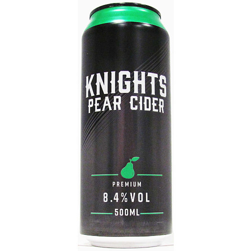 KNIGHTS PREMIUM PEAR CIDER CAN 24x500ML