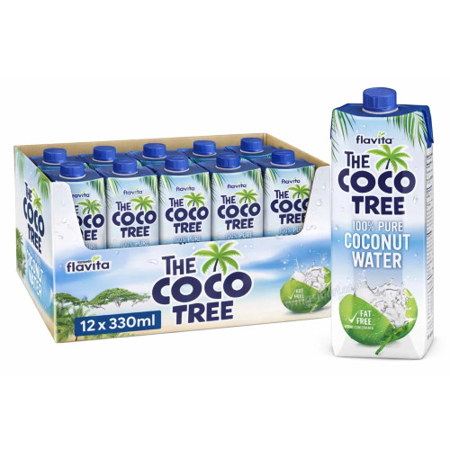 FLAVITA THE COCO TREE COCONUT WATER 12x330ML
