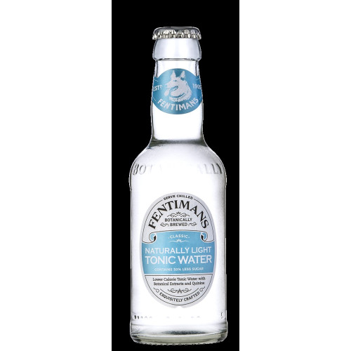 FENTIMANS LIGHT TONIC BOTTLE 24x200ML